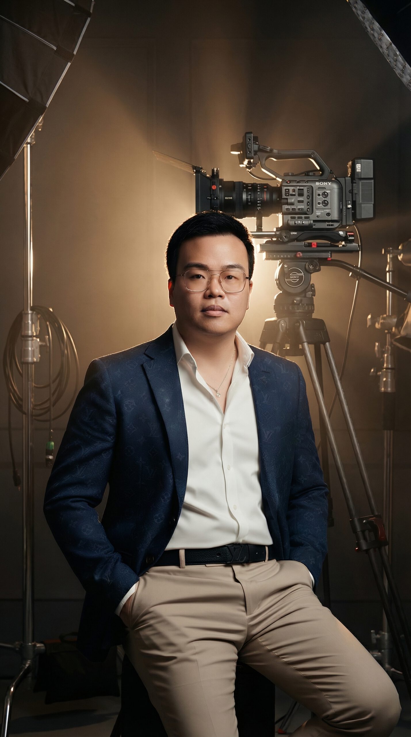 Portrait of Joshua Lim, Malaysian producer, filmmaker and photographer